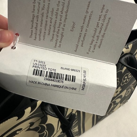 Trina and Turk Island Breeze Tote - NWT - Picture 2 of 4